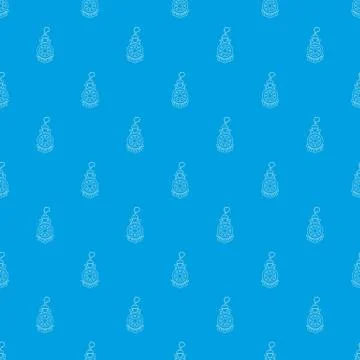 Locomotive pattern vector seamless blue Stock Illustration