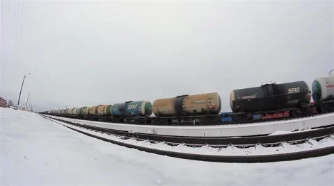 The locomotive stops Stock Footage 44788324