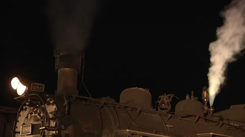 Locomotive tilt up Stock Footage 44154592