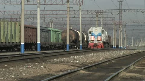 Locomotive, train Stock-Footage 10840227