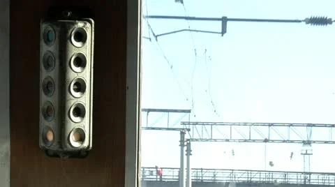 Locomotive train Stock Footage 10840440