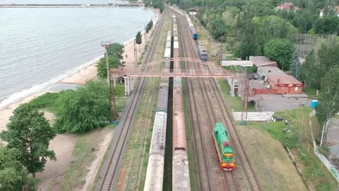 Locomotives meeteng 库存影片 155209261