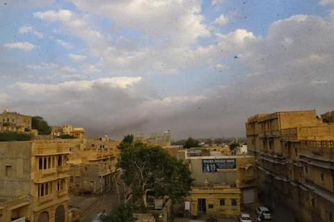 Locusts attack Stock Photos