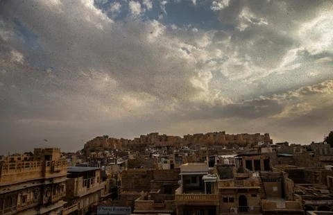 Locusts attack Stock Photos