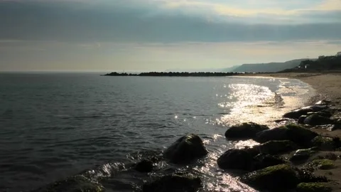 Löderup, Skåne, Sweden, Baltic Sea Stock Footage 219820047