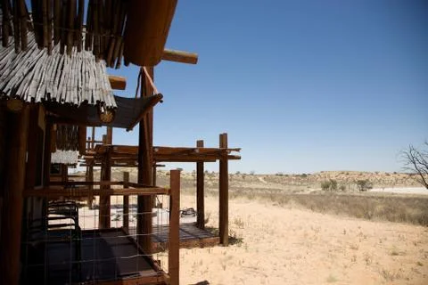 Lodge in Botswana Stock Photos