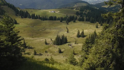 Lodge on Mountain 01 3840x2160 Stock Footage 248044553