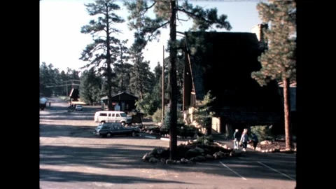 Lodge Parking Area Stock Footage 276291370