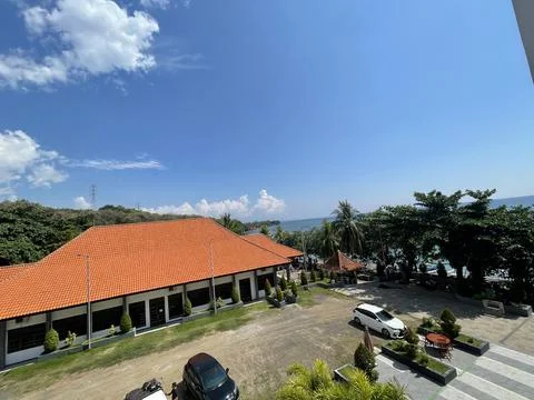 Lodging on the Beach 스톡 사진