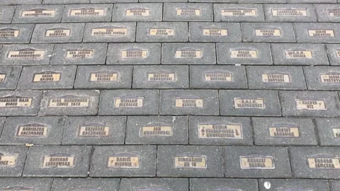 Lodz, Poland, A close up of a keyboard Stock Footage 134345095