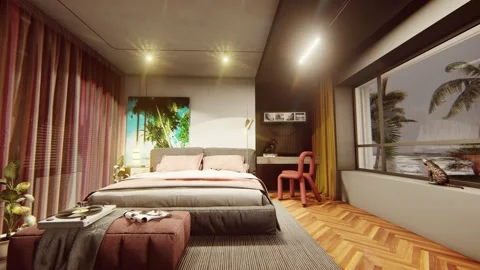 LOFI Cloudy 4K Stock Footage 165879086