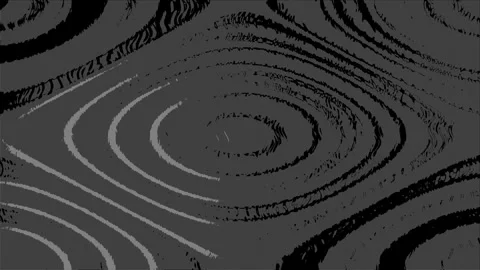 Lofi Dithered Round Patterns Movement Stock Footage 335599638
