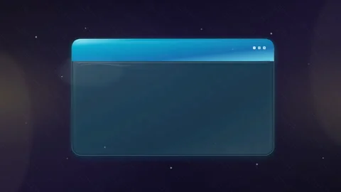 LoFi Y2K Glass Interface Abstract Background Seamless Loop 4K Stock Footage 340067232