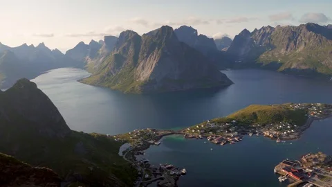 Lofoten islands Stock Footage 125865261