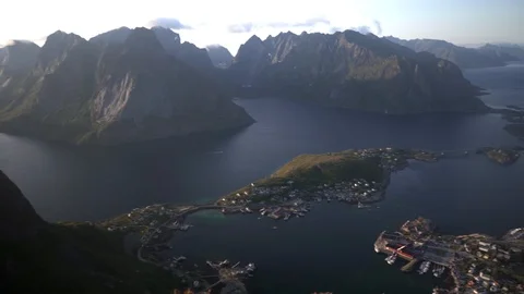 Lofoten islands Stock Footage 125865800