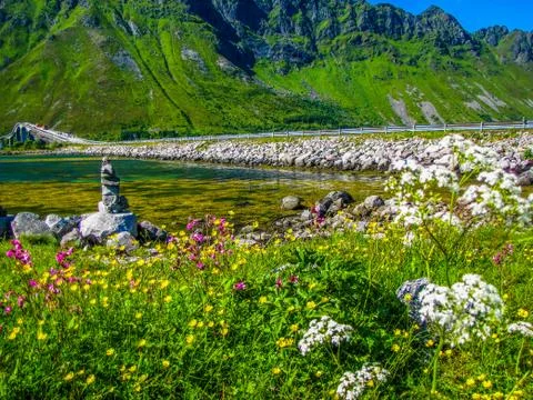 Lofoten Islands, Norway Stock Photos