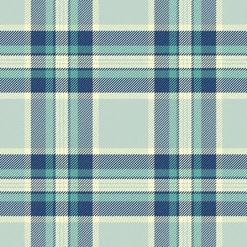 Loft check seamless background, mesh fabric plaid pattern. Designer tartan .. Stock Illustration