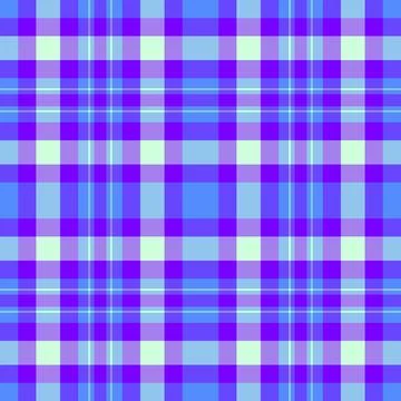 Loft check texture seamless, glamor fabric pattern tartan. Multicolor vecto.. Stock Illustration