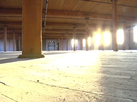 Loft sunset low angle Video stock 2628469