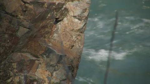 Log and river Stock Footage 125447