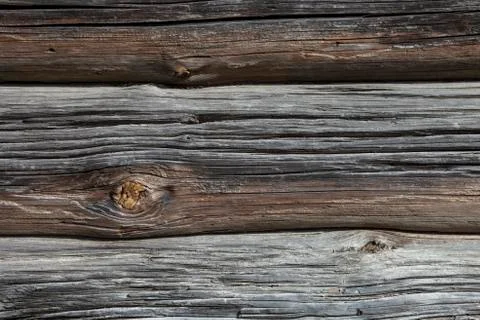 Log building wall for background Fotos de archivo