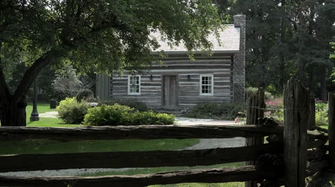 Log cabin 4K+HD Stock Footage 41159869