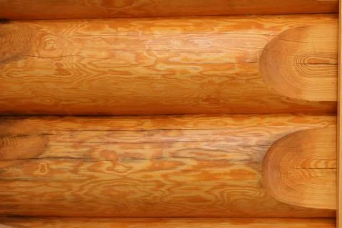 Log cabin home Stock Photos