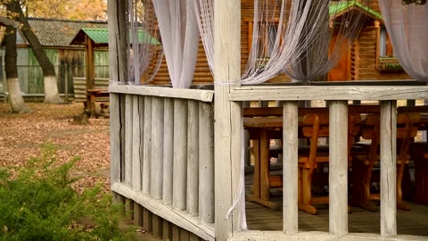 Log cabin in the woods Stock Footage 273197802