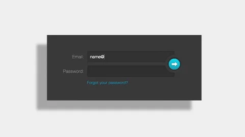 Log in Form, sign in form, registration video animation Stock Footage 46952674