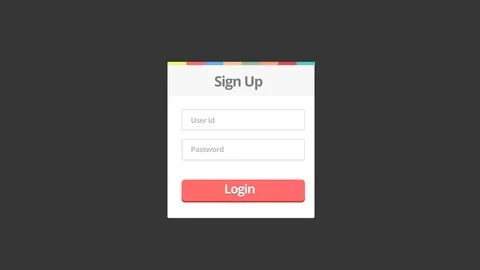 Log In Form, Sign In Form, Registration Video Animation Stock Footage 101382029