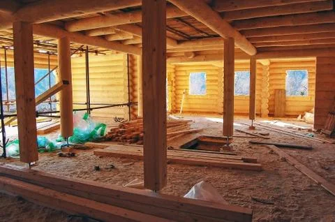 Log House Stock Photos