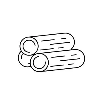 Log icon design template isolated clipart Stock Illustration