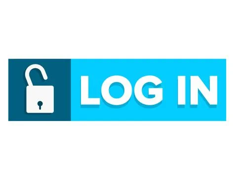 Log In Stock Illustration