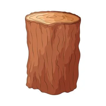 Log illustration Stock Illustration