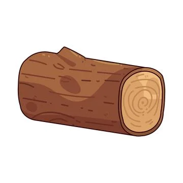 Log illustration Stock Illustration