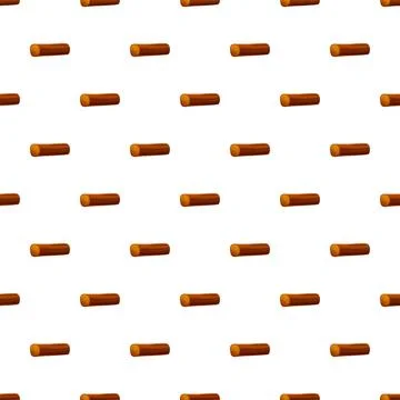 Log pattern repeating brown wood timber background Illustrazione stock