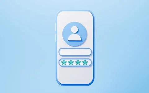 Log in screen of the operating system user, sign in to account, network sec.. Stock Illustration
