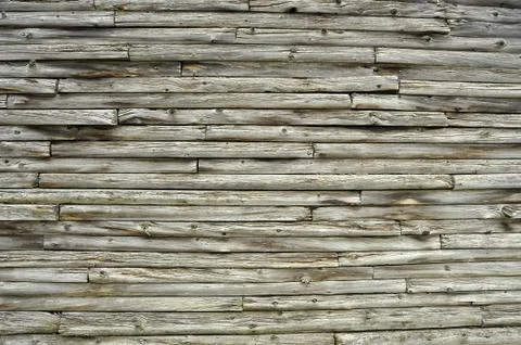Log siding Stock Photos