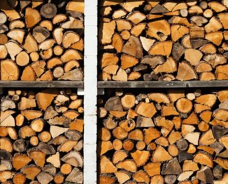 Log Store Stock Photos