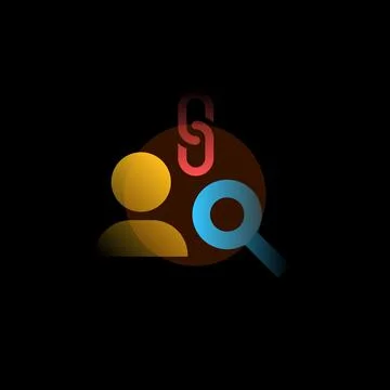 Log in. Vector icon in gradient style Stock Illustration