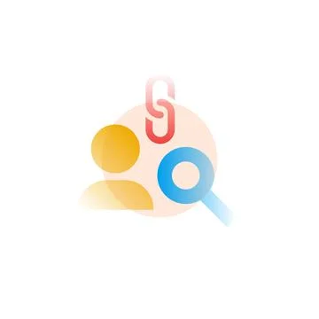 Log in. Vector icon in gradient style Stock Illustration