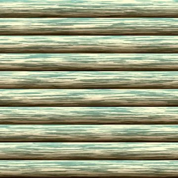 Log wall seamless generated texture Stock Illustration