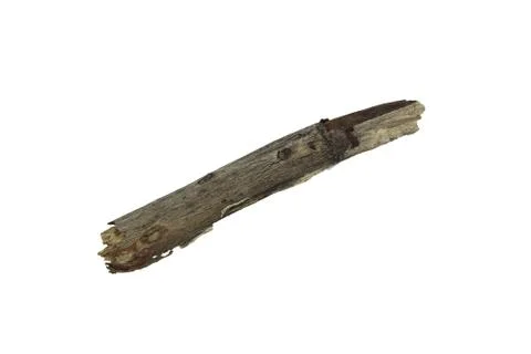 Log wood isolate on white background Stock Photos