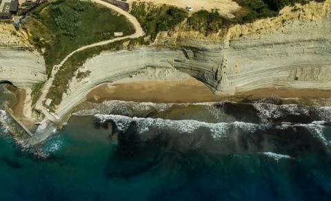 Logas cliffs, Greece Stock Photos