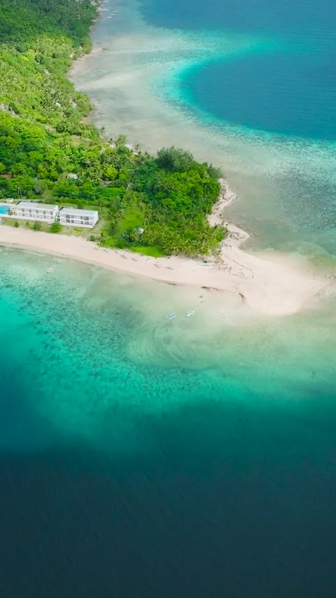 Logbon Island in Romblon, Philippines. Stock Footage 303485639