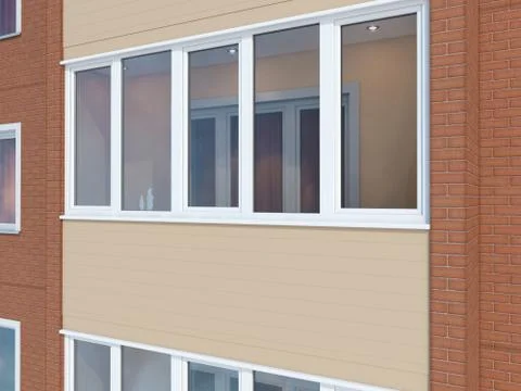 Loggia Stock Illustration