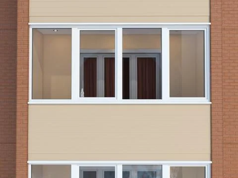 Loggia Stock Illustration