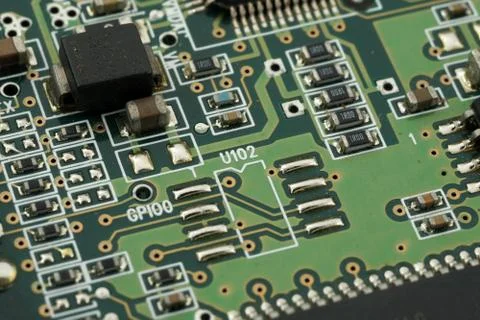 Logic board Foto stock