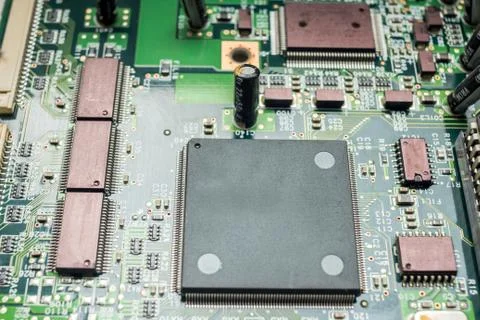 Logic board Stock Photos