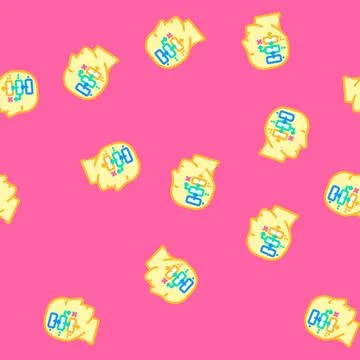 Logic math science education vector seamless pattern Stock Illustration